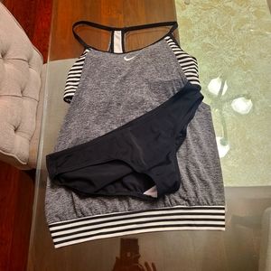 Nike 2 pc swim suit